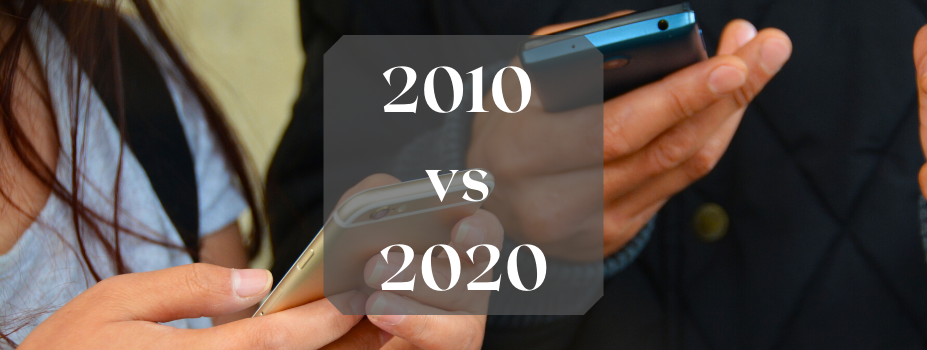 Evolution of Smartphones: 2010 vs 2020 | iCoverLover Australia