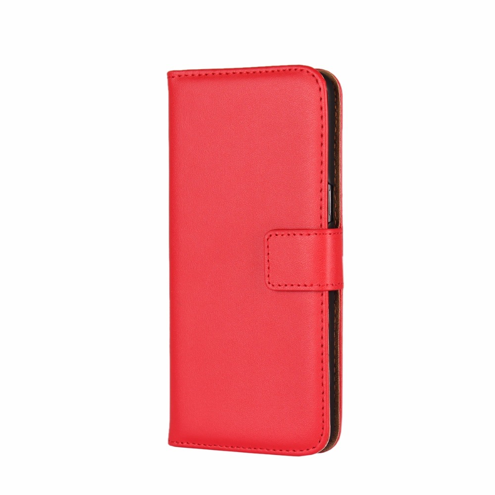 Red Slim Leather Wallet Samsung Galaxy S8 PLUS Case