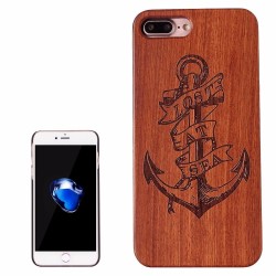 Anchor Engraved Wood iPhone 7 PLUS Case