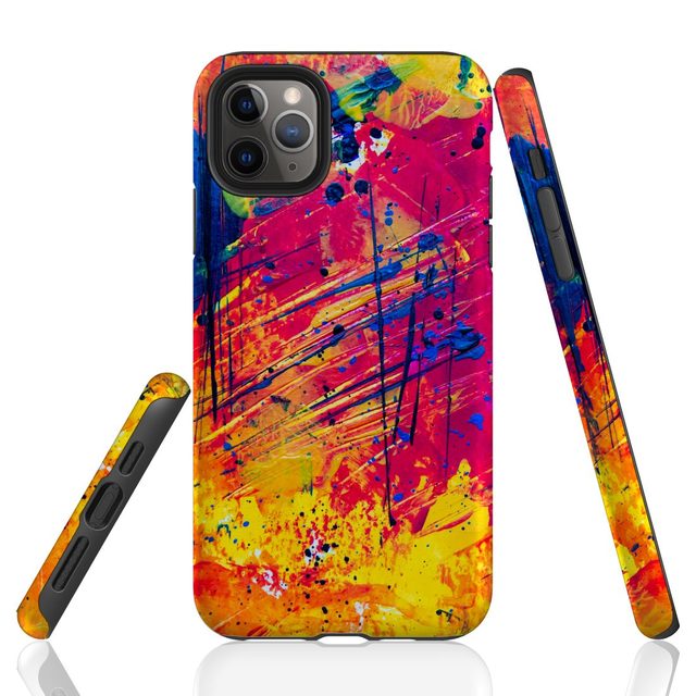 Abstract Much? iPhone Case