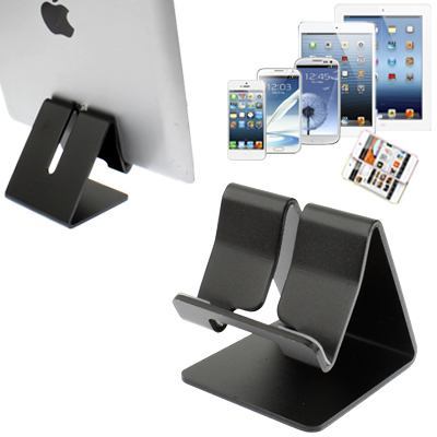 Black Aluminum Stand-up Smartphone Holder