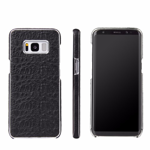 Black Fierre Shann Toothpick Genuine Cow Leather Wallet iPhone 7 PLUS Case