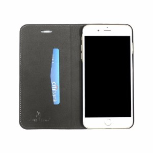 Black Fierre Shann Toothpick Genuine Cow Leather Wallet iPhone 7 PLUS Case