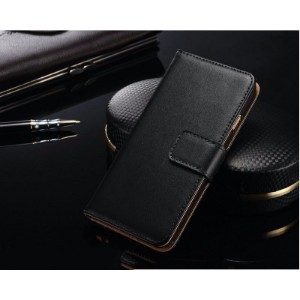 Black Slim Leather Wallet iPhone 8 PLUS & 7 PLUS Case