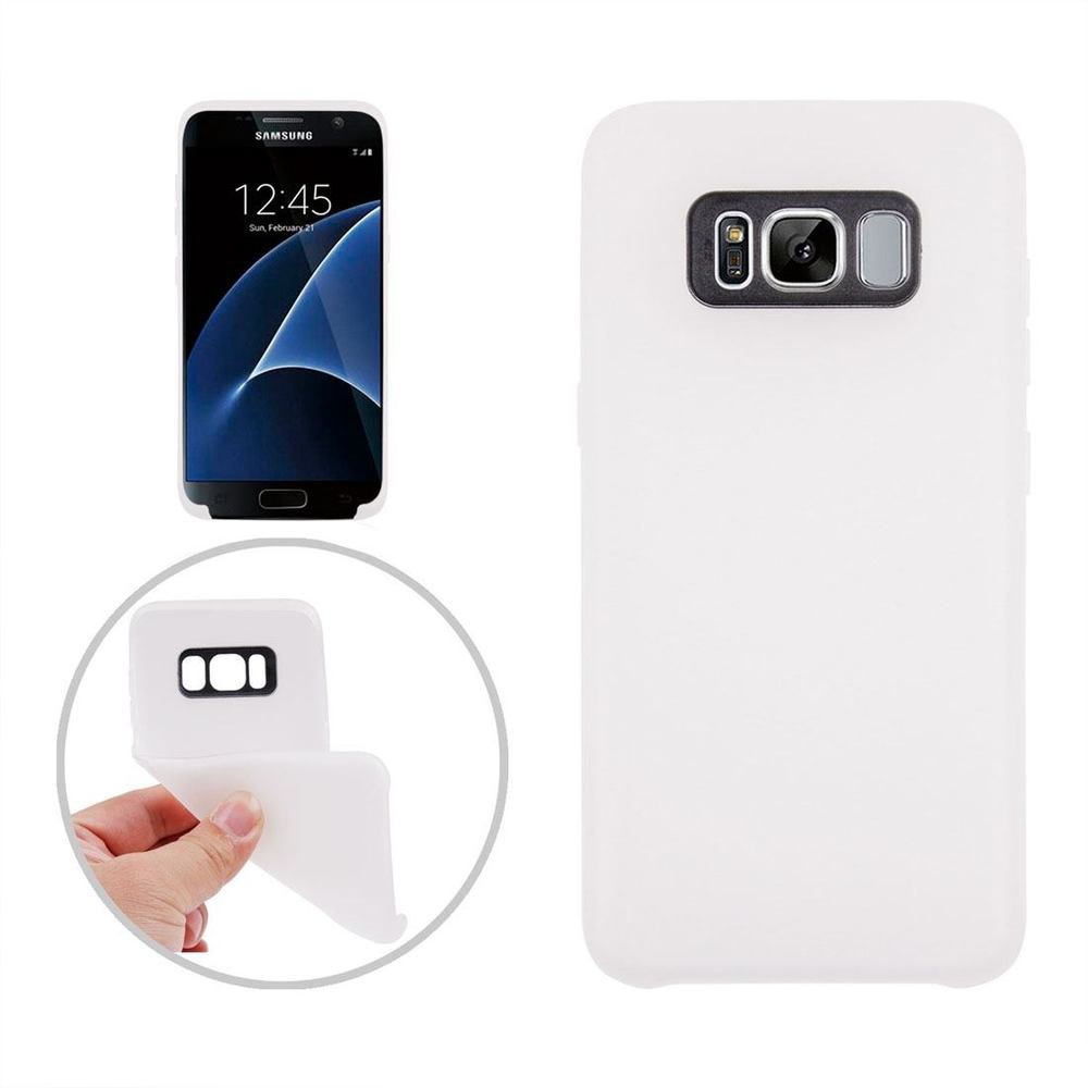 Classic White Smooth Samsung Galaxy S8 Plus Case