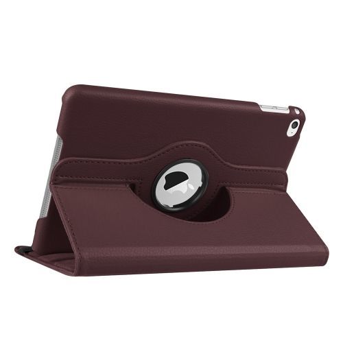 Coffee Leather iPad Mini 4 Case