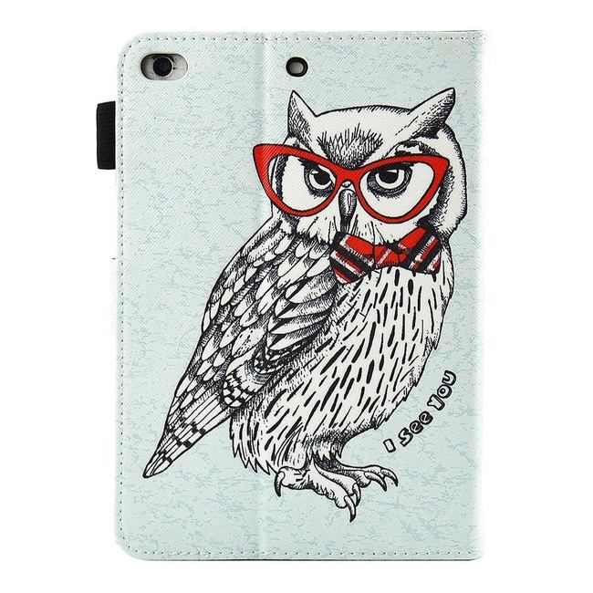 Dash Owl Smart Leather iPad 2017, 2018 9.7-inch Wallet Cover