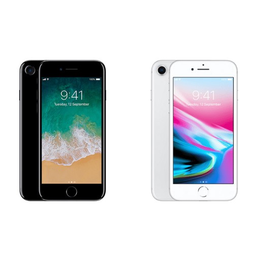 The iPhone 8 and iPhone 8 Plus are upgraded versions of the iPhone 7 and iPhone 7 Plus respectively