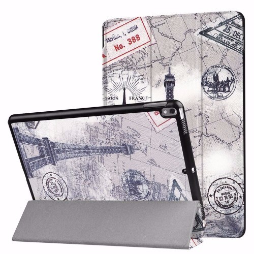 Eiffel Tower Pattern 3-folding iPad Pro 10.5-inch Case