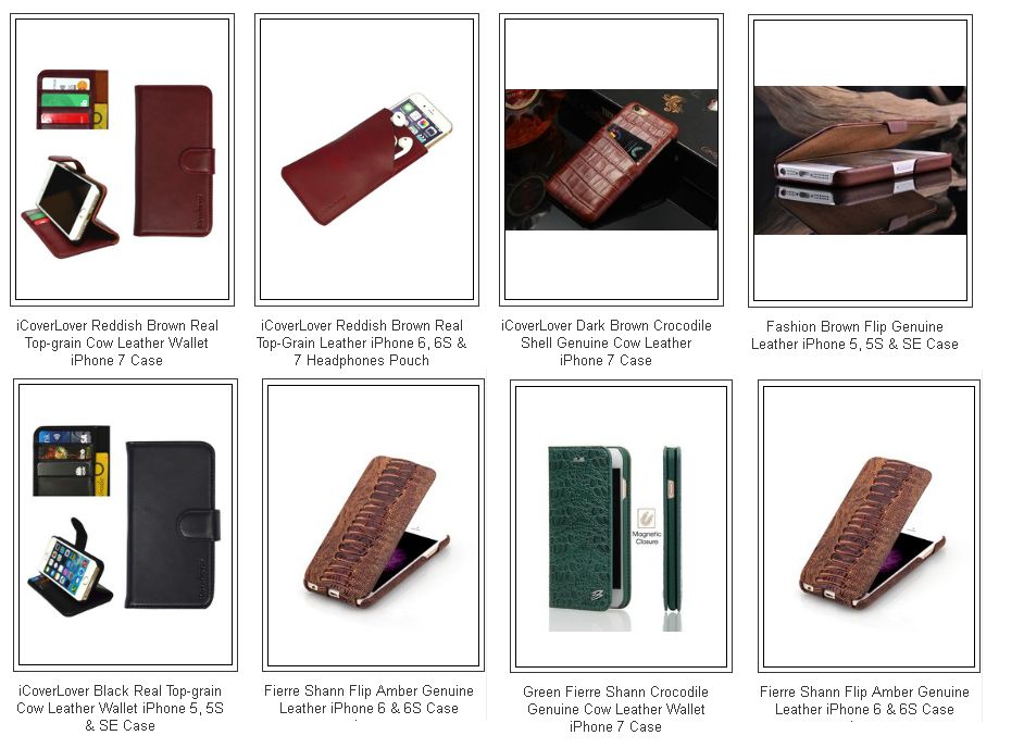 Genuine Leather Covers and Cases