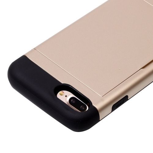 Gold Blade Card Slot iPhone 7 PLUS Case