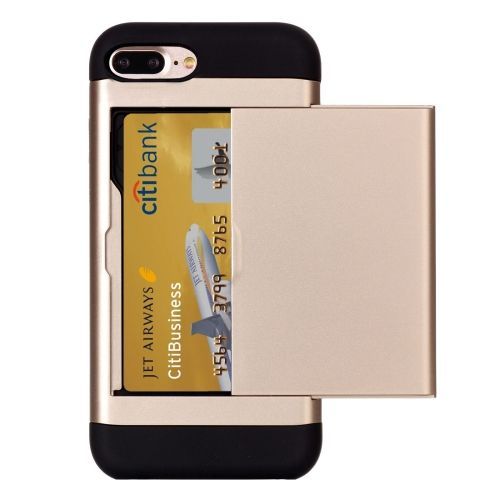 Gold Blade Card Slot iPhone 7 PLUS Case