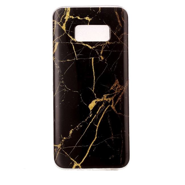 Black Marble Pattern Samsung Galaxy S8 Case