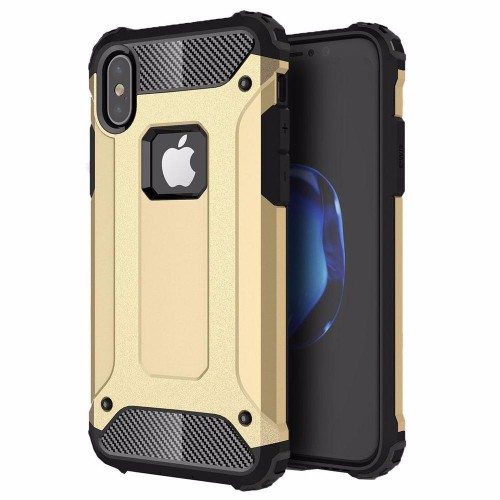 Gold Tough Armor iPhone X Case