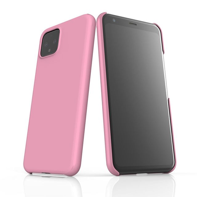 Google Pixel 4 & 4 XL Snap Case Lightweight Protective Slim Cover Pink