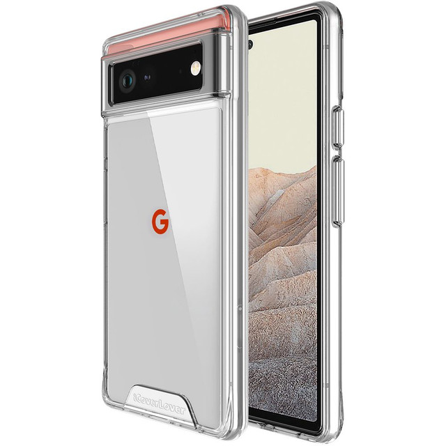 Google Pixel 6 in a clear phone case_iCoverLover