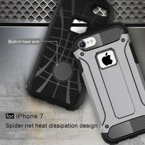 Grey Tough Armor iPhone 7 Case