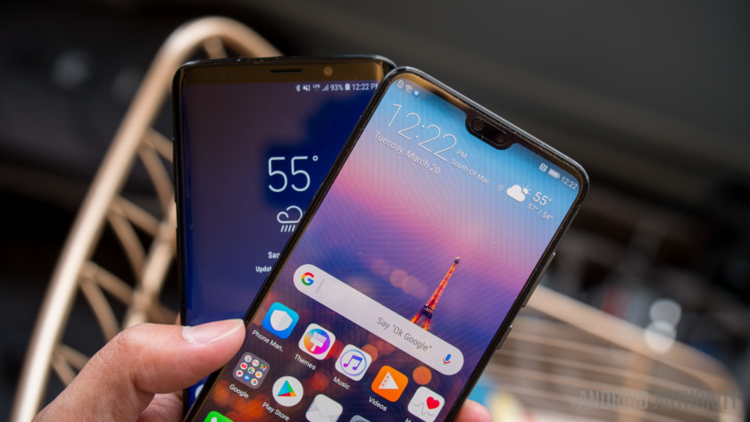 Huawei P20 Pro vs. Samsung Galaxy S9 PLUS