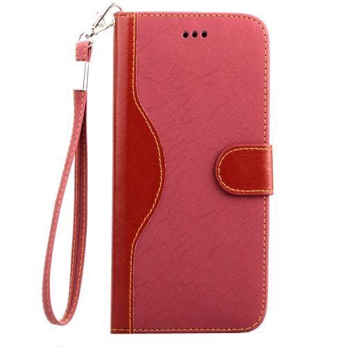 Magenta Lace Leather Wallet iPhone 6 & 6S Case