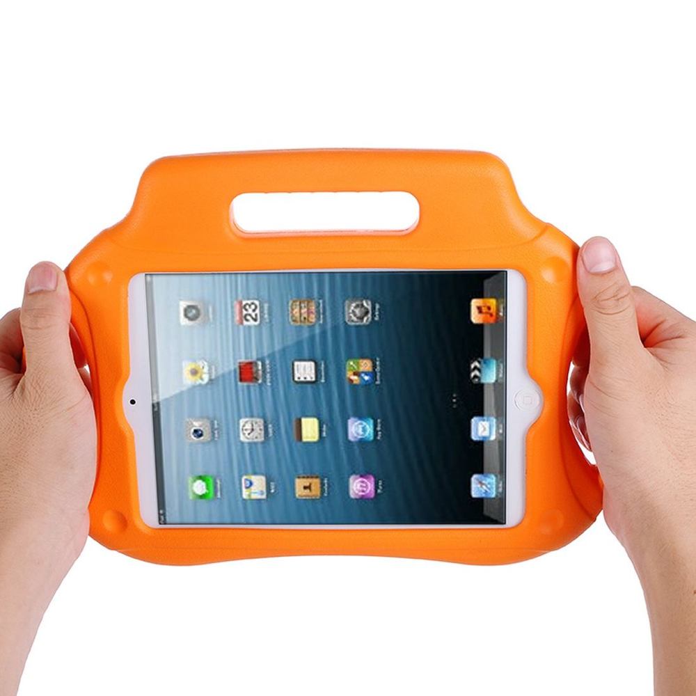 Orange Drop-resistant Handheld Kid Friendly Foam iPad Mini 1, 2, 3 Case