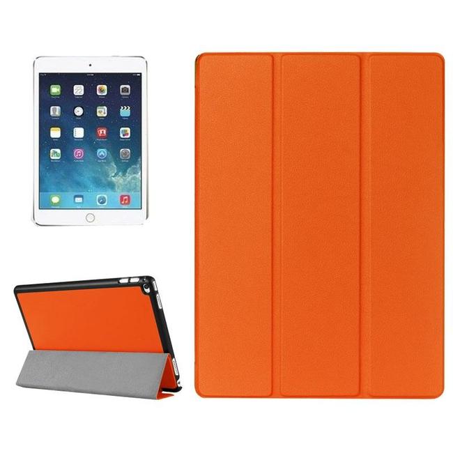 Orange Leather Smart iPad Pro 12.9 Inch Cover