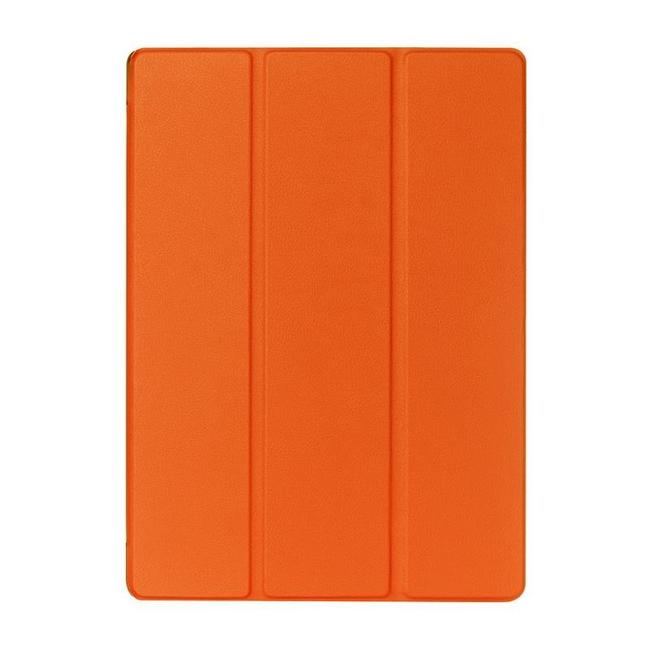 Orange Leather Smart iPad Pro 12.9 Inch Cover
