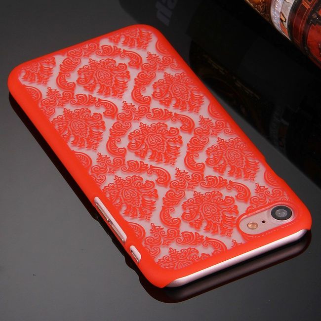 Red Mystical Flower case for your iPhone