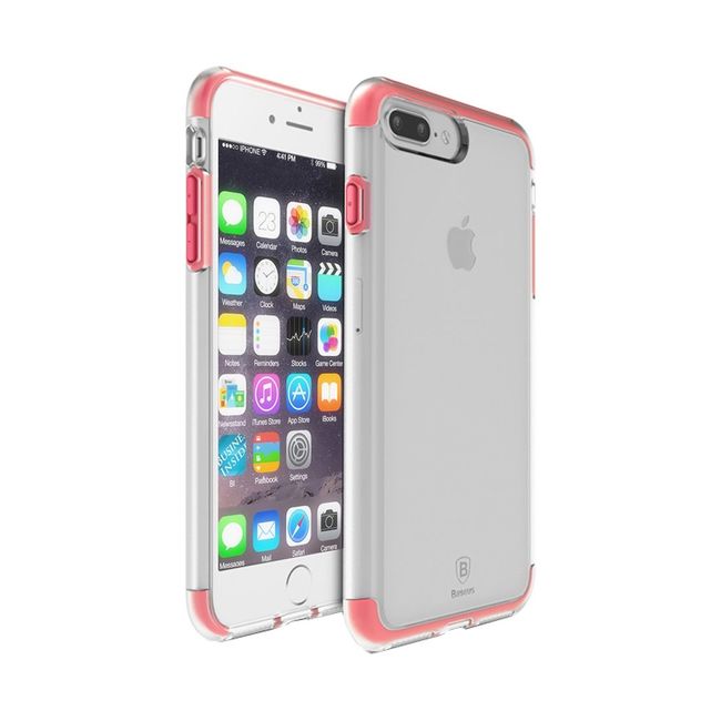Red Transparent Guard iPhone 7 PLUS Case