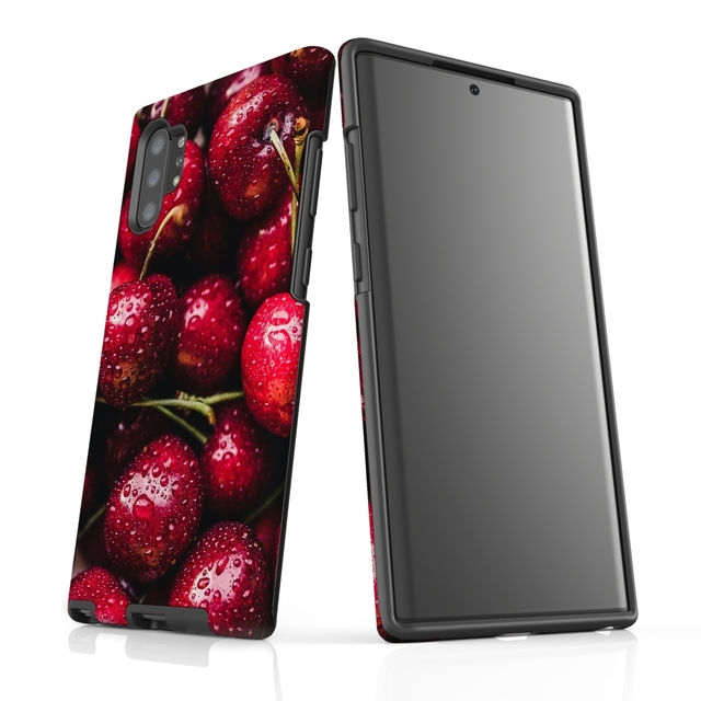Samsung Galaxy Note 10+ Plus Note 10 Note 9 Note 8 & Note 5 Case Protective Tough Cover Cherries