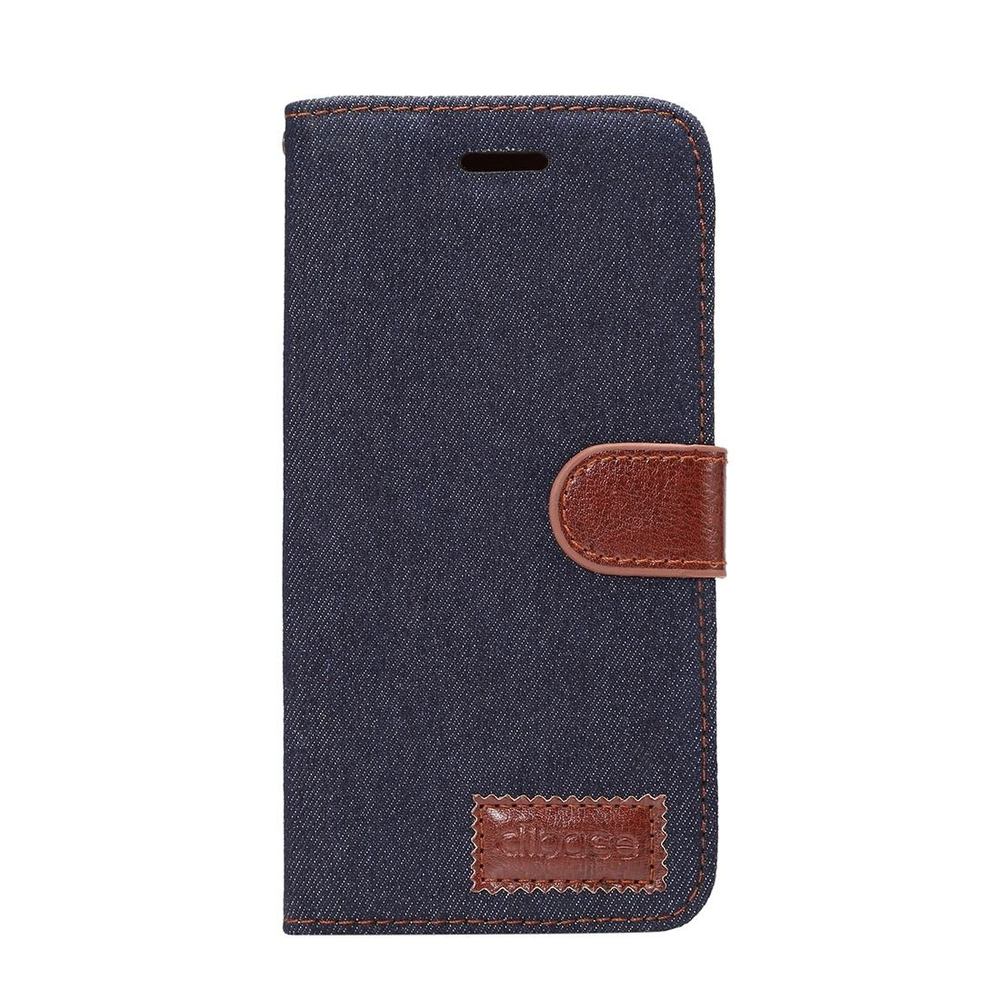 Black Denim Textured Samsung Galaxy S9 Leather Wallet Case