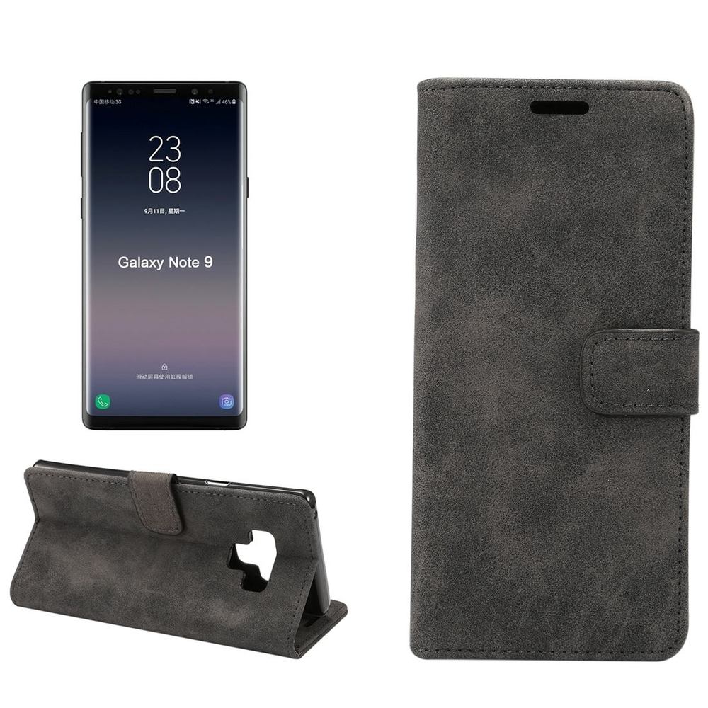 Black Sheep Texture Leather Samsung Galaxy Note 9 Case
