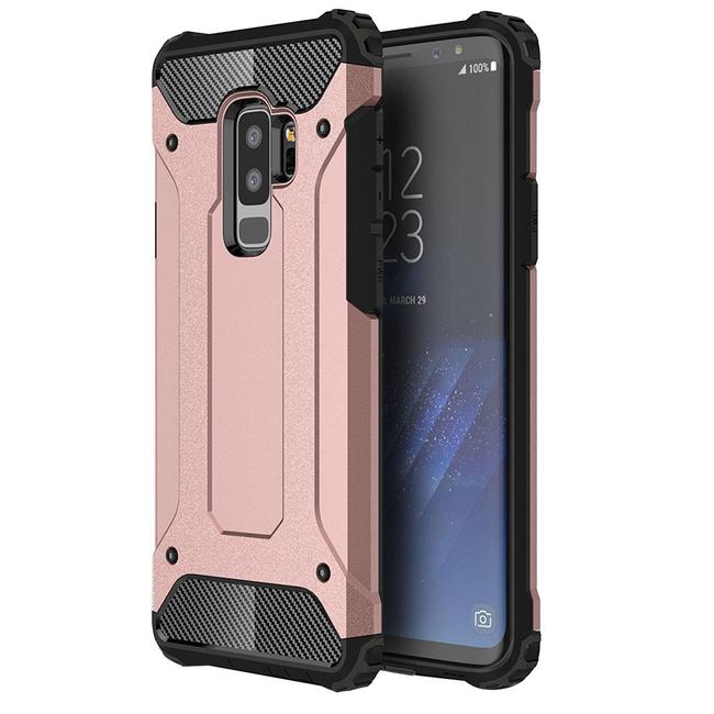 Rose Gold Armor Protective Samsung Galaxy S9 PLUS Back Case