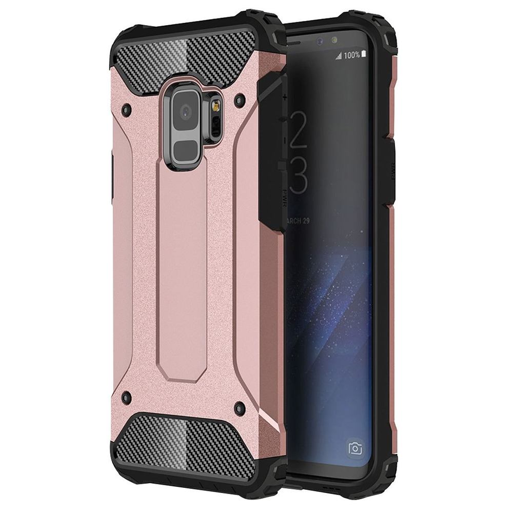 Rose Gold Tough Armor Samsung Galaxy S9 Case