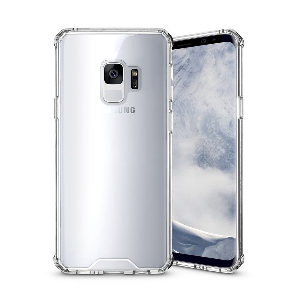 Transparent Acrylic Shockproof Transparent Armor Samsung Galaxy S9 Protective Back Case