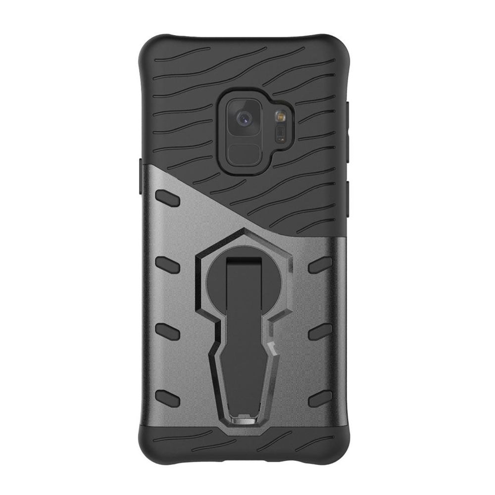 Black Hybrid Armor Samsung Galaxy S9 Case