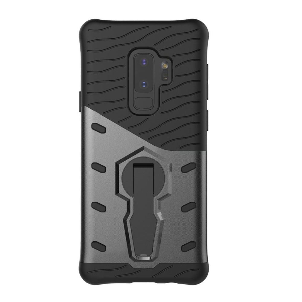 Black Hybrid Armor Samsung Galaxy S9 PLUS Case