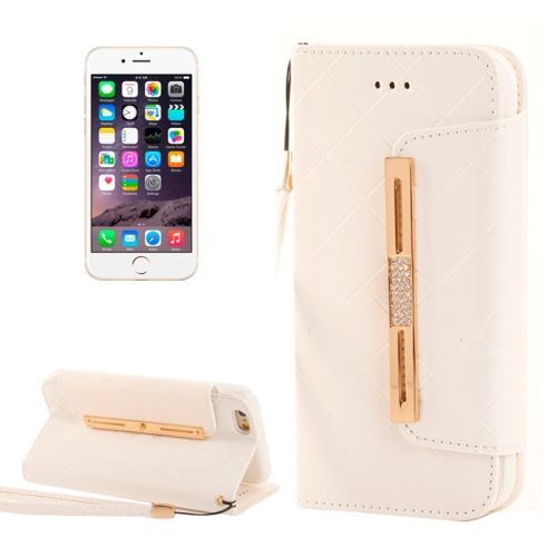 White Diamond Leather iPhone 6 PLUS & 6S PLUS Case