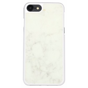 White Genuine Marble iPhone 8 & 7 Case