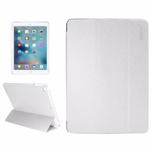 White Silk Textured Smart Leather iPad 2017 9.7-inch Case